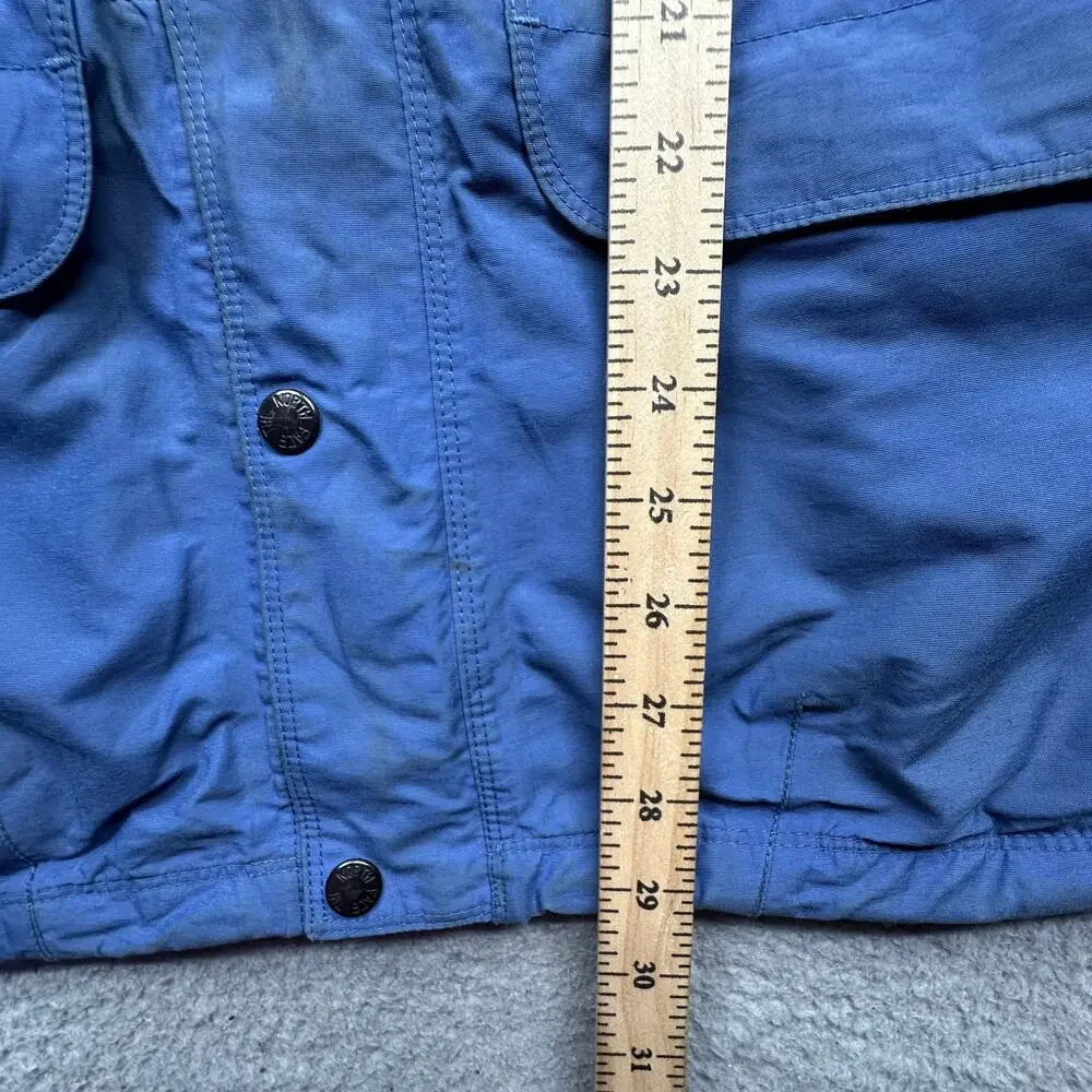 Vintage 2006 The North Face Mountain Hyvent Parka Jacket Mens Large Blue Hooded
